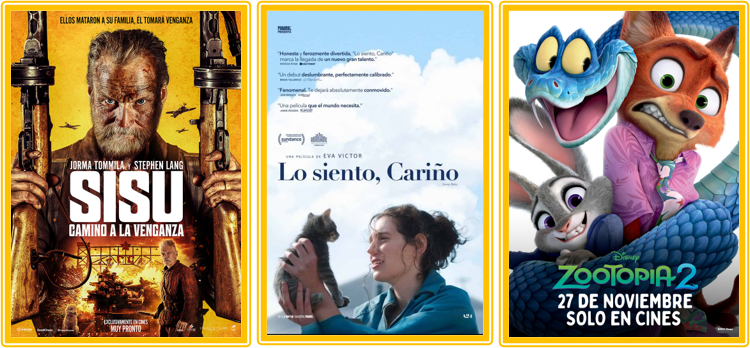 ESTRENOS JUEVES 27 DE&nbsp;NOVIEMBRE
