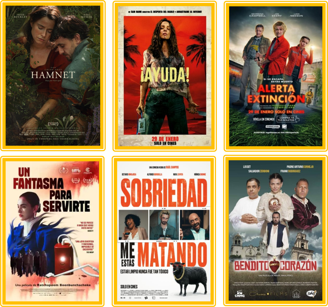 SELECCIÓN ESTRENOS DE LA SEMANA: JUEVES 29 DE&nbsp;ENERO