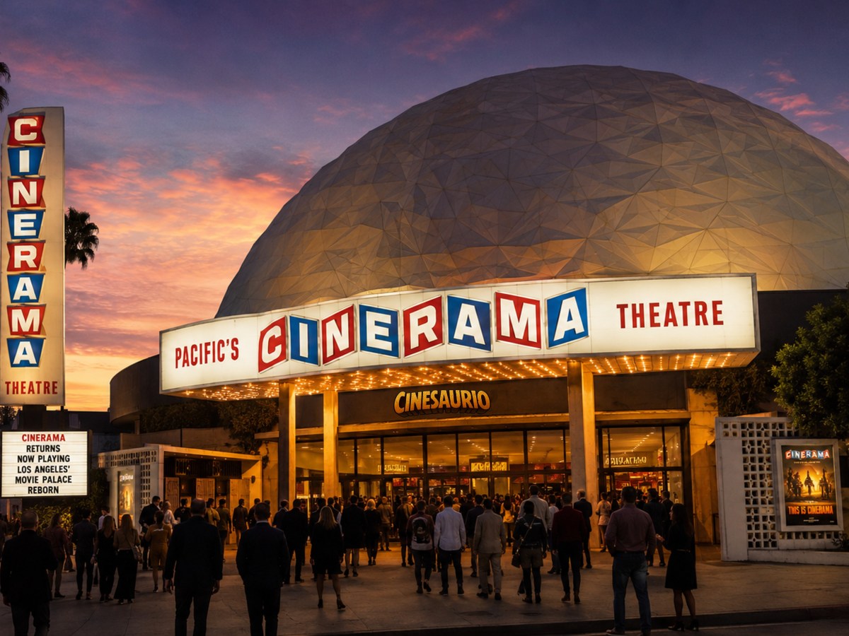 Cinerama Dome: una de las salas de cine más icónicas del mundo está por&nbsp;renacer